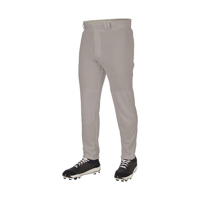 Champro Boys' Triple Crown 2.0 Tapered Bottom Baseball Pant BP64Y Apparel Champro Small Gray 