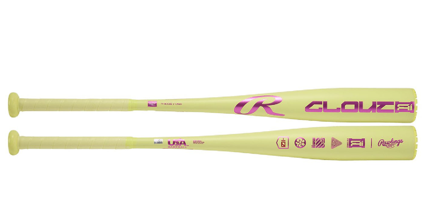 2026 Rawlings Clout AI -10 (2 5/8") USA Baseball Bat: RUS6C10 Bats Rawlings