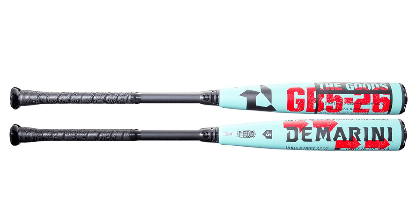 2026 DeMarini The Goods™ (-5) 2 ¾” USSSA Baseball Bat: WBD2596010 Bats DeMarini