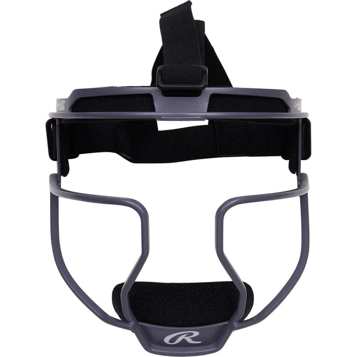 Rawlings HI-VIZ Fielder's Mask: RSBFMV Equipment Rawlings Adult Graphite
