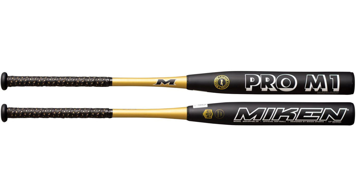 2024 Miken Pro M1 Kyle Pearson Maxload USA (ASA) Slowpitch Softball Bat: MSA4PPML Bats Miken 