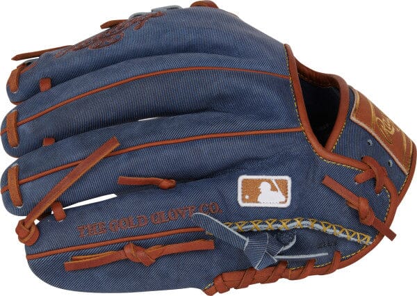 Rawlings Heart-of-the-Hide Denim Edition 11.5” Baseball Glove: PRO204-2D Equipment Rawlings
