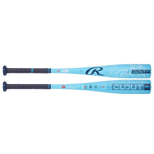 Rawlings Clout Ai -10 USSSA 2025 Baseball Bat 31 in 21 oz Sky Blue 2 3/4 Barrel Rawlings Clout Ai -10 USSSA 2025 Baseball Bat 31 in 21 oz Sky Blue 2 3/4 Barrel