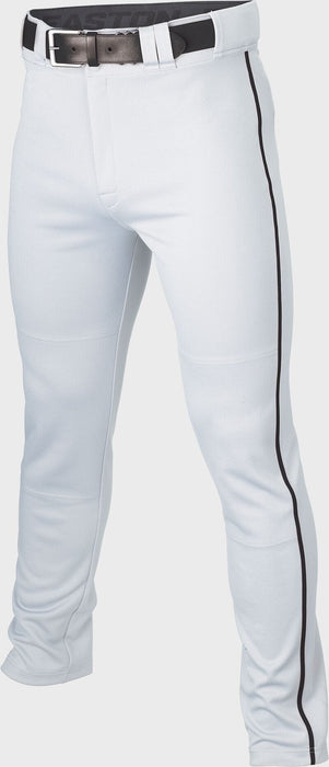Easton Rival+ Adult Piped Pant: Rival+ Apparel Easton White/Black X-Small