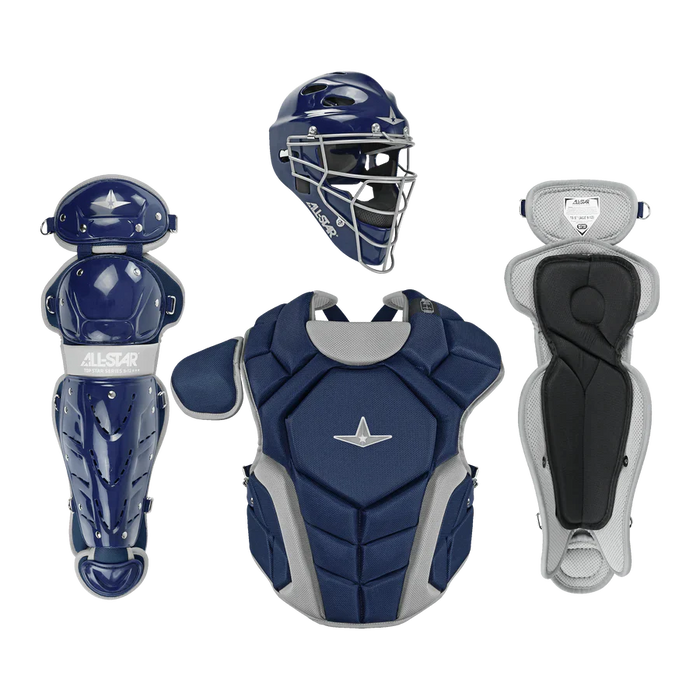 All-Star Top Star Series Baseball Catcher’s Set Ages 7-9: CKCC-TS-79 Equipment All-Star Navy 