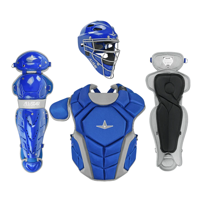 All-Star Top Star Series Baseball Catcher’s Set Ages 7-9: CKCC-TS-79 Equipment All-Star Royal 