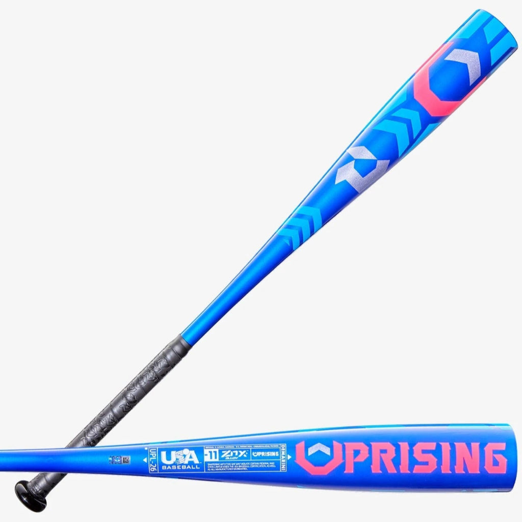 Batte De Baseball DeMarini Uprising Alu 34 Pouces 28 Oz – Idéale Pour L'entraînement !