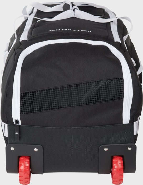 Rawlings YADI 2 Wheeled Equipment Bag: YADI2LUGG Equipment Rawlings