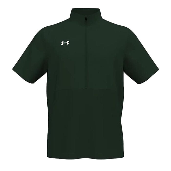 Under Armour Motivate 2.0 Short Sleeve Pullover: 1370375 Apparel Under Armour Small Dark Green 