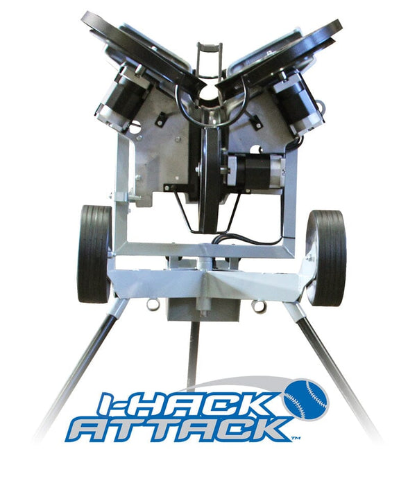 I-Hack Attack Baseball Pitching Machine Training & Field Hack Attack 