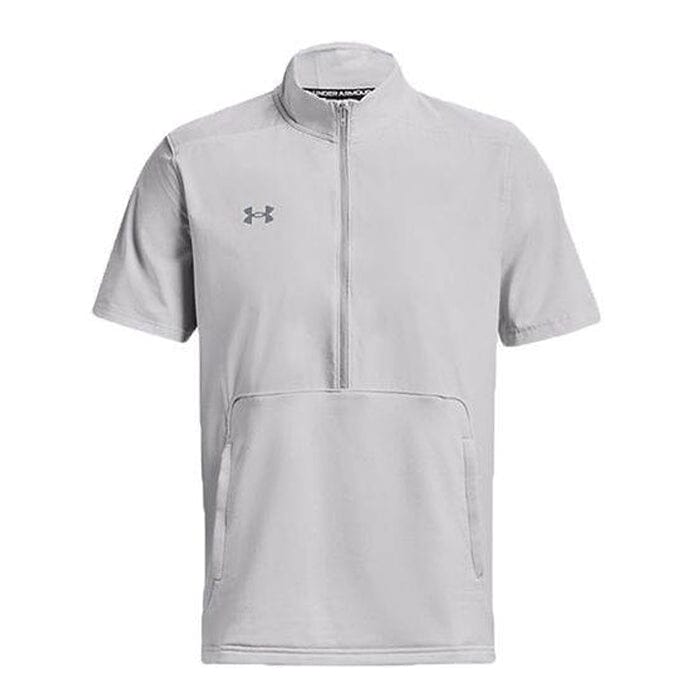 Under Armour Motivate 2.0 Short Sleeve Pullover: 1370375 Apparel Under Armour Small Light Gray 