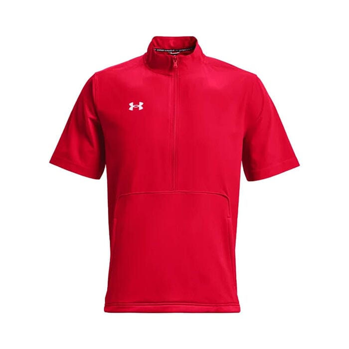 Under Armour Motivate 2.0 Short Sleeve Pullover: 1370375 Apparel Under Armour Small Scarlet 