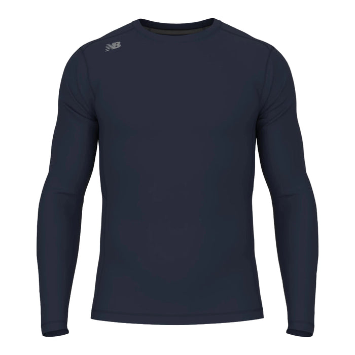 New Balance Pace Long Sleeve Top: TMMT769 Apparel New Balance Large Navy