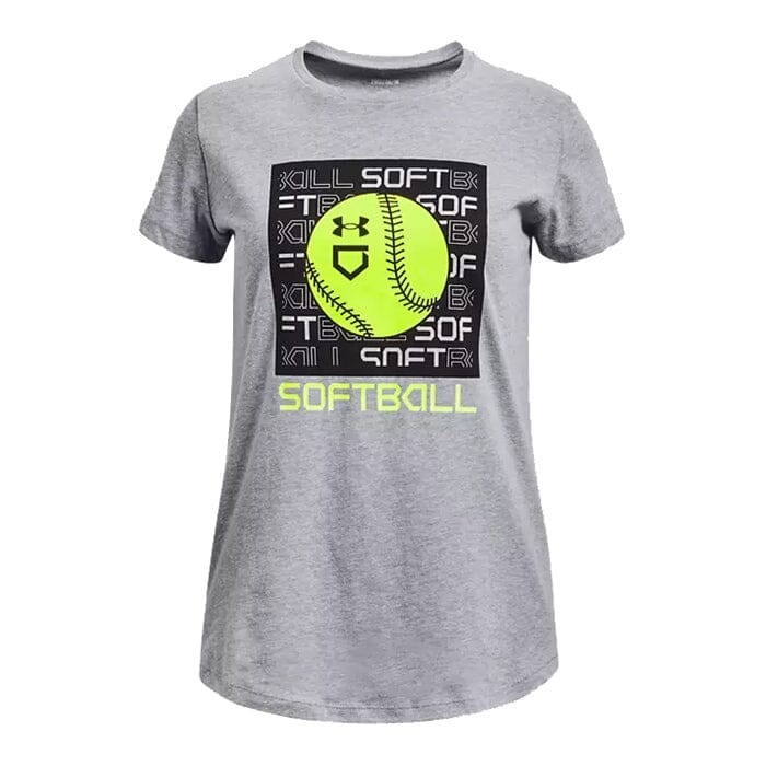 Under Armour UA G Multi Color Softball Logo Short Sleeve: 138024 Apparel Under Armour 