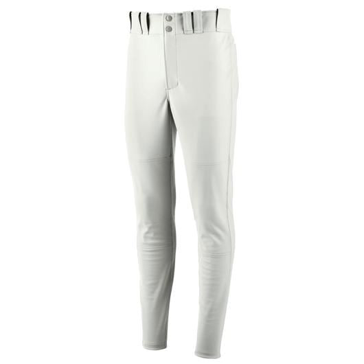 Mizuno Men's Pro Tapered Baseball Pants: 351051 Apparel Mizuno Small White 