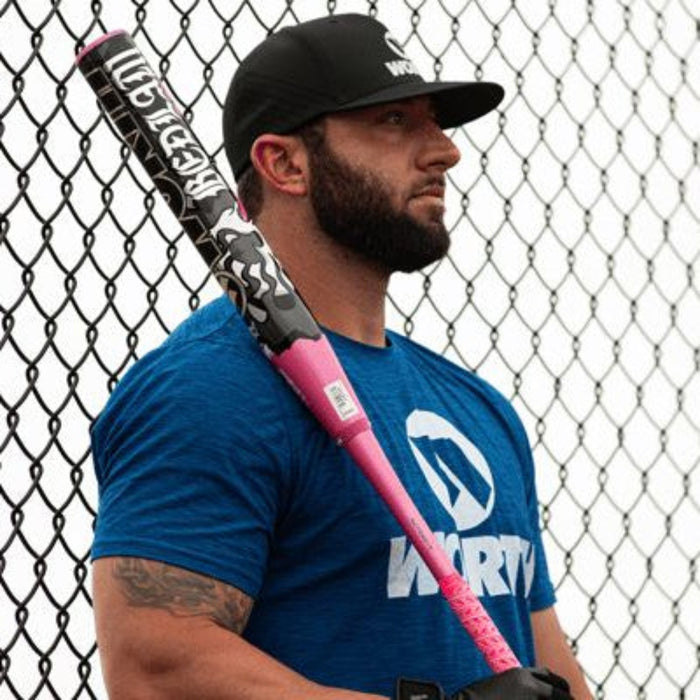 2025 Worth Bedlam Phil Matte Balanced 2-Piece 13.5 Inch USSSA Slowpitch Softball Bat: WSU5PMBB Bats Worth