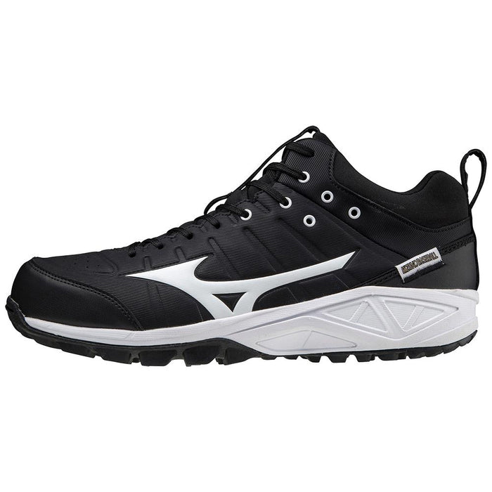 Mizuno Ambition 2 All Surface Mid Men's Turf Shoe: 320633 Footwear Mizuno 6 Black 