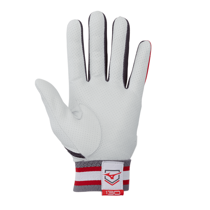 Mizuno B-130 Adult Baseball Batting Glove: 330395 Equipment Mizuno 