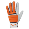 Mizuno B-130 Adult Baseball Batting Glove: 330395 Equipment Mizuno Small Orange 