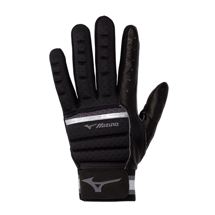 Mizuno B-130 Adult Baseball Batting Glove: 330395 Equipment Mizuno Small Black