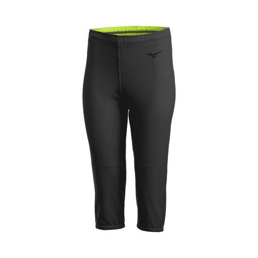 Mizuno Ladies Stretch Softball Pant: 350629 Apparel Mizuno XS Black 