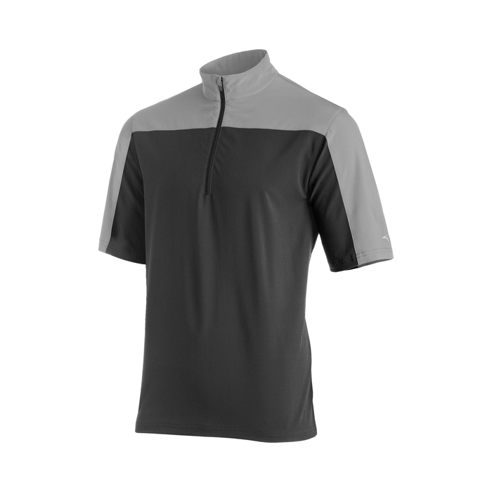 Mizuno Youth Comp Short Sleeve Batting Jacket: 350664 Apparel Mizuno Gray Medium 