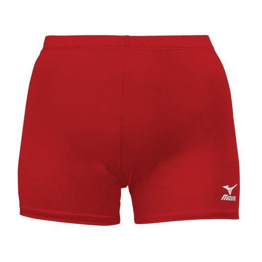 Mizuno Vortex Girls Volleyball Shorts: 440461 Volleyballs Mizuno Medium Red 