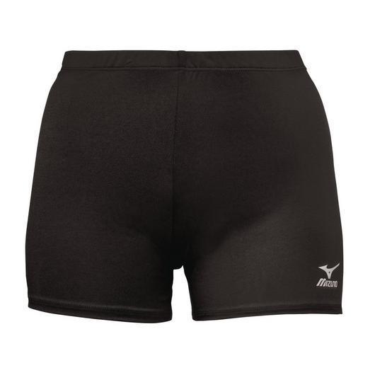 Mizuno Vortex Womens Volleyball Shorts: 440202 Volleyballs Mizuno XXS Black 