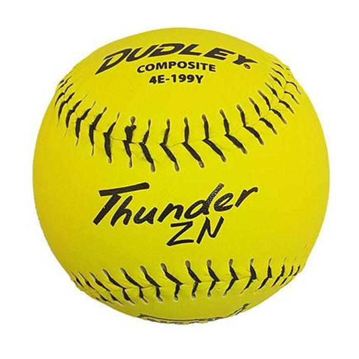 Dudley Thunder ZN Hycon ICON NSA .44 400 12 Inch Softball - One Dozen: 4E199Y Balls Dudley 