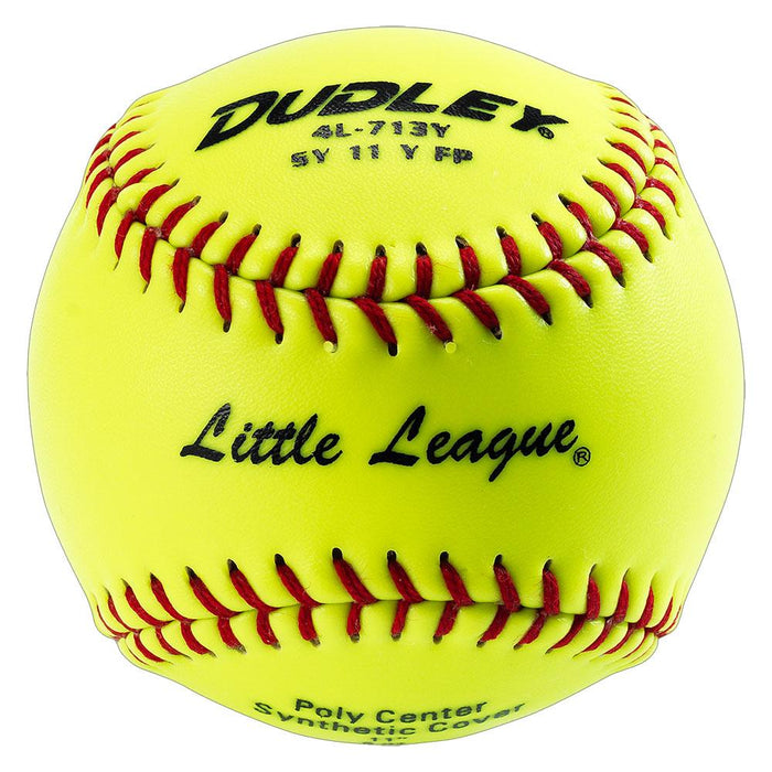 Dudley Little League SY11YFP Fast Pitch Softball - One Dozen: 4L713Y Balls Dudley