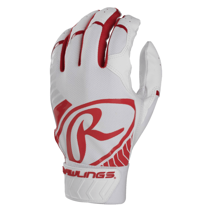 Rawlings 5150 Adult Batting Gloves: BR51BG Equipment Rawlings Small Red 