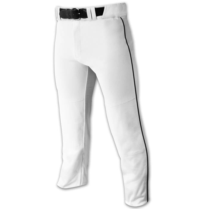 Champro Adult Triple Crown Piped Pant: BP91UA Apparel Champro White/Black XXL 