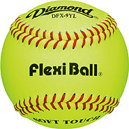 Diamond Flexi Baseball Yellow (Dozen): DFX9YL Balls Diamond