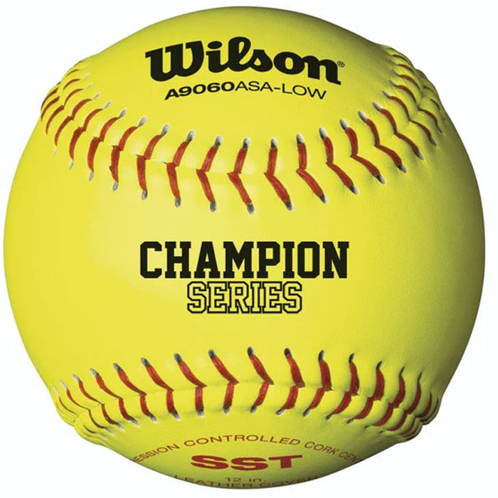 Wilson A9060B USA (ASA) Cork Fastpitch Softball 12 Inch (Dozen): A9060B Balls Wilson Sporting Goods