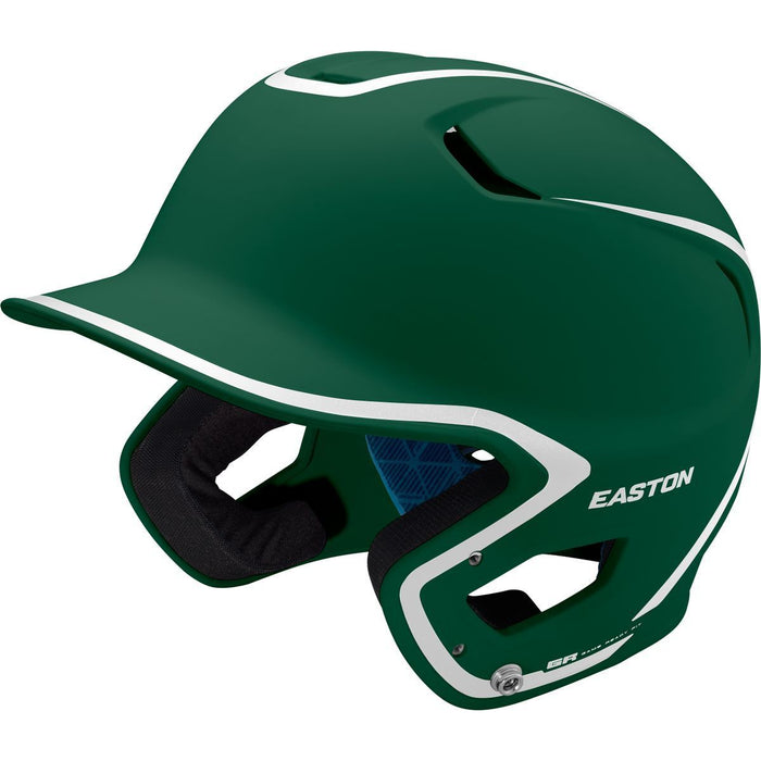 Easton Z5 2.0 Junior Two-Tone Matte Batting Helmet: A168509 Equipment Easton Green-White 