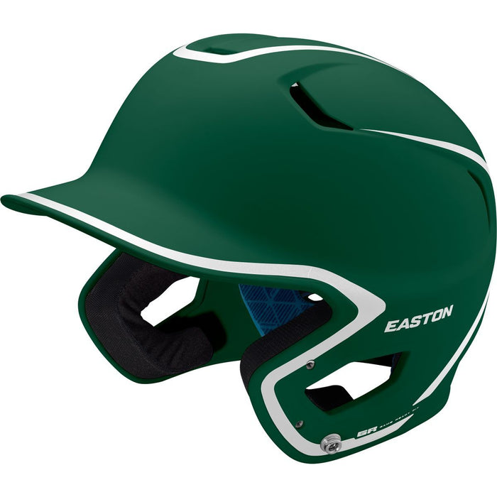 Easton Z5 2.0 Senior Two-Tone Matte Batting Helmet: A168508 Equipment Easton Green-White