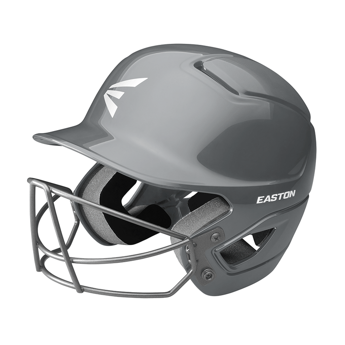 Easton Alpha Helmet with Baseball/Softball Mask Equipment Easton Medium-Large Charcoal
