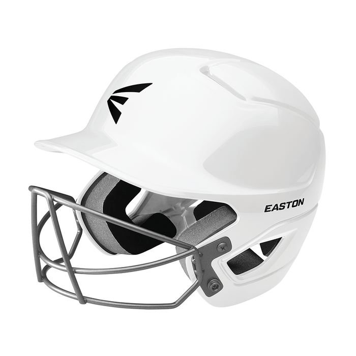 Easton Alpha Helmet with Baseball/Softball Mask Equipment Easton Medium-Large White