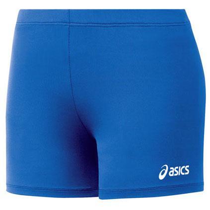 Asics 4 Inch Spandex Court Short: BT936 Volleyballs Asics Royal XXS 