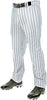 Champro Triple Crown Open Bottom Pinstripe Youth Pants: BPPINUY Apparel Champro Small White/Navy 