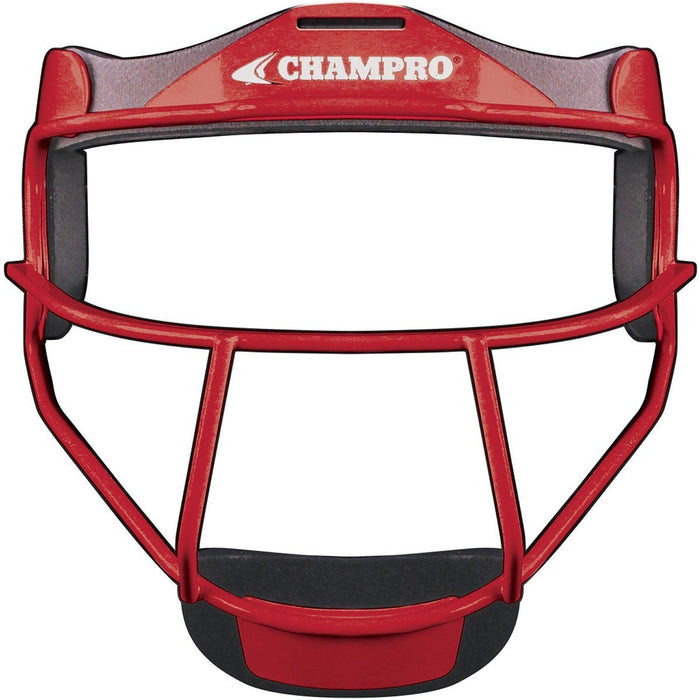 Champro Grill Softball Mask Adult and Youth: CM01 Equipment Champro Scarlet Adult