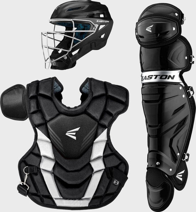 Easton Gametime Youth Box Catcher's Set: A165429 Equipment Easton Black-Silver 