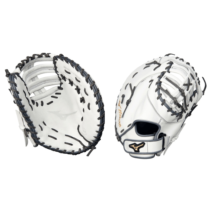 Mizuno MVP Prime GXF50FPW2 13" Fastpitch First Base Mitt: 313072 Equipment Mizuno Wear on Left