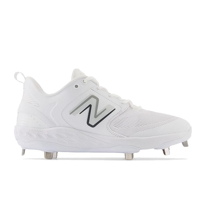 New Balance Fresh Foam X L3000 V6 Metal Men's Cleats Footwear New Balance 7 White 