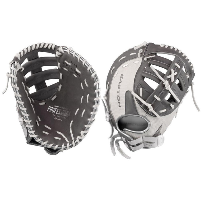 Easton Professional Collection Fastpitch First Base Mitt 12.5” Lauren Chamberlain: LC44 Equipment Easton