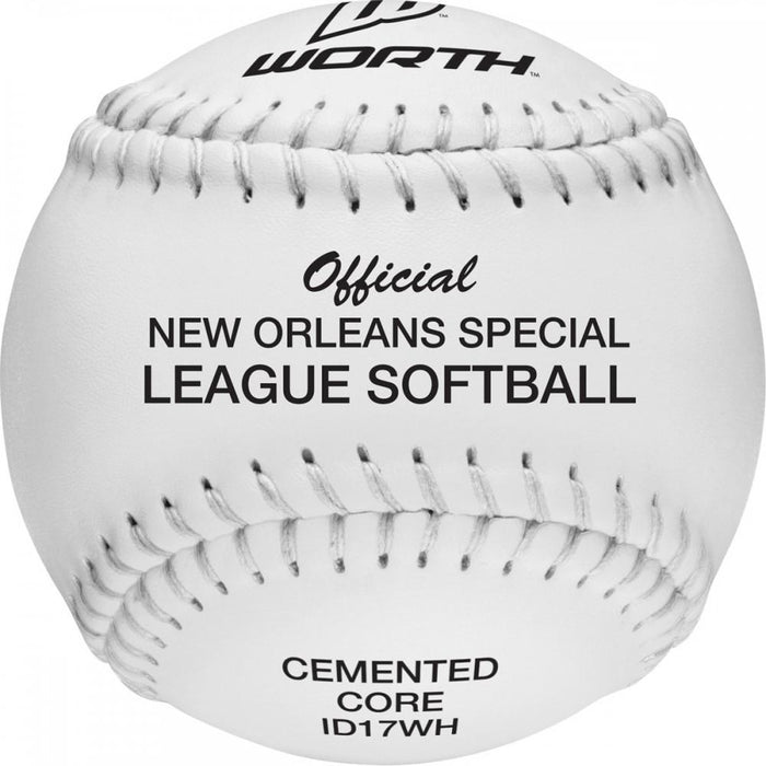 DeBeer Official New Orleans 17 Inch Softball Balls deBeer 