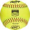 Rawlings NAIA 12 Inch Fastpitch Softball, COR: 47, Comp: 400 lbs - One Dozen: NAIAFP