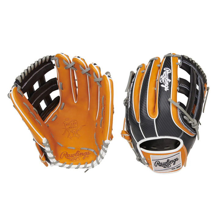 Rawlings Heart of the Hide Hyper Shell 12.75” Baseball Glove: PRO3319-6TBCF Equipment Rawlings Wear on Left 