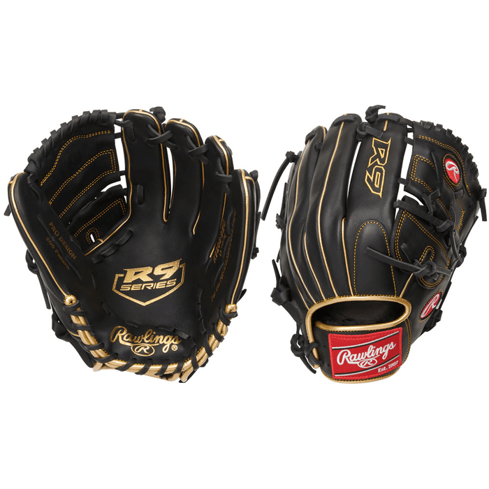 Rawlings R9 Series 12" Baseball Glove: R9206-9BG Equipment Rawlings 