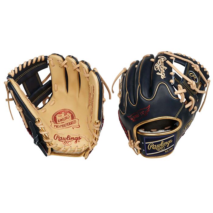 Rawlings Pro Preferred 11.5” Infield Baseball Glove: RPROS204W-2CN Equipment Rawlings